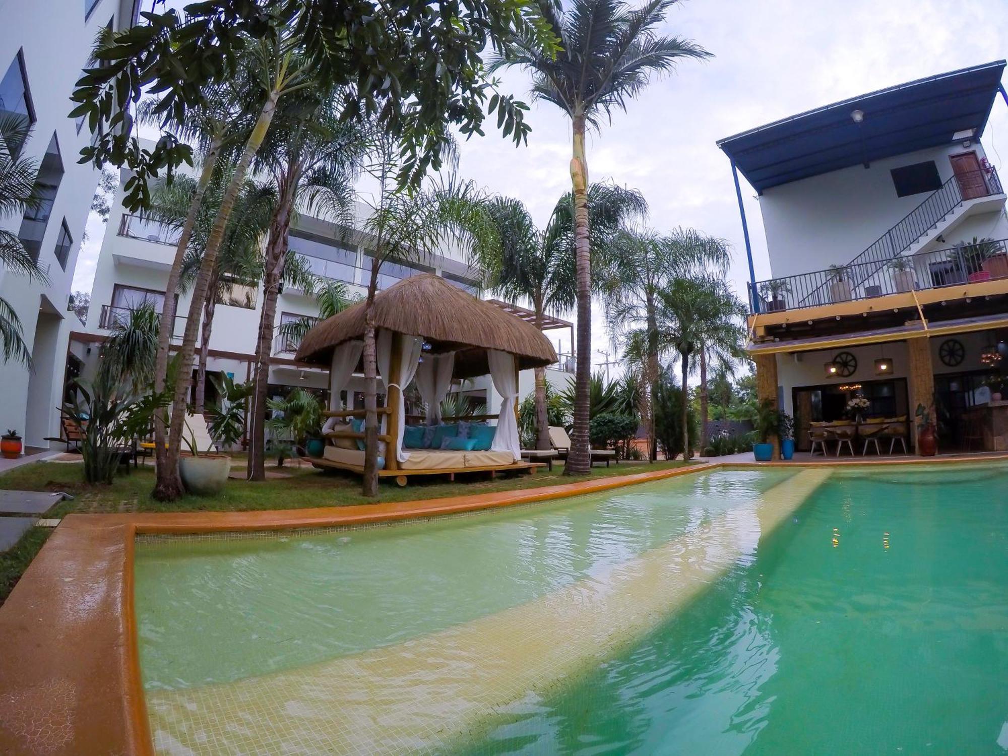 Dos Lunas Aparthotel Dr Juan Eulogio Estigarribia Экстерьер фото